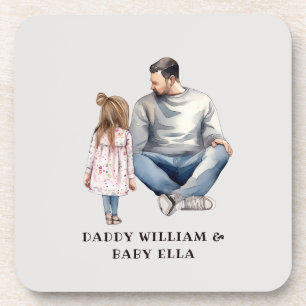 Posavasos Bono padre y hija (4)