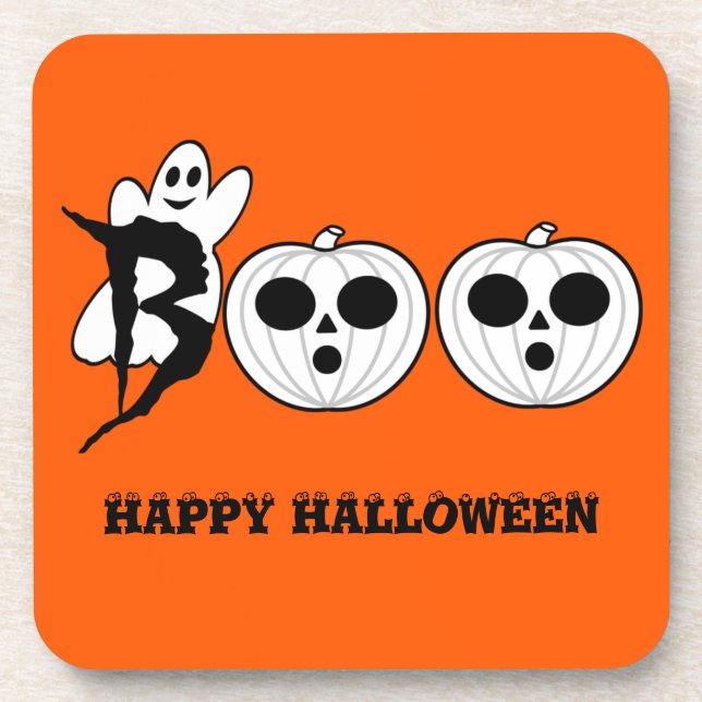 Posavasos ¡BOO! Halloween Ghost Coasters (Frente)