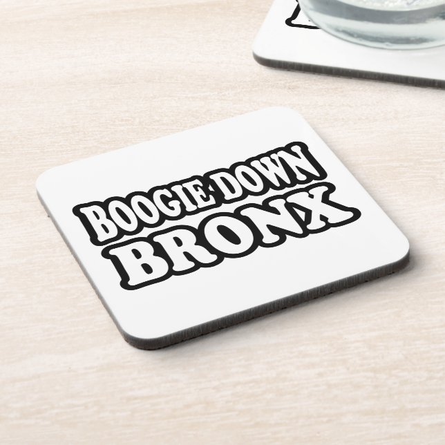 Posavasos Boogie Down Bronx, NYC (Lado Izquierdo)