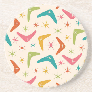 Posavasos Boomerang de mediados de siglo con estrenos retro