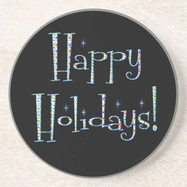 Posavasos ¡Boomerang Felices Fiestas! (Frente)