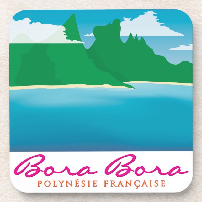 Posavasos Bora Bora (Frente)