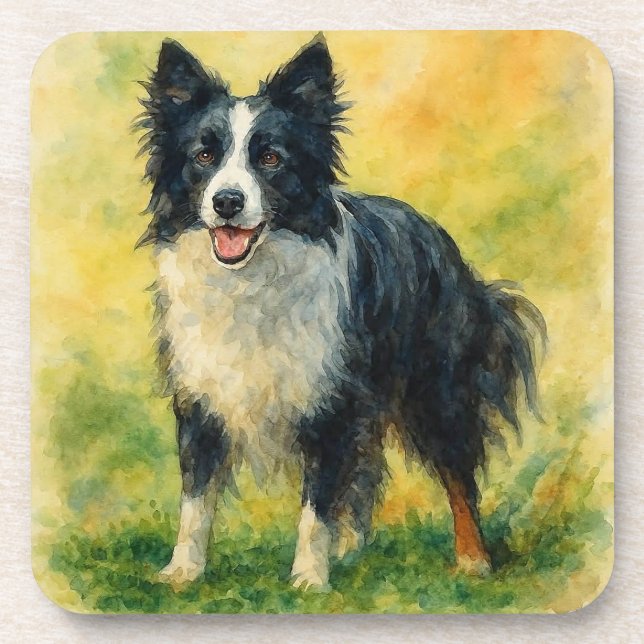 Posavasos Border Collie (Frente)