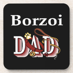 Posavasos Borzoi Dad