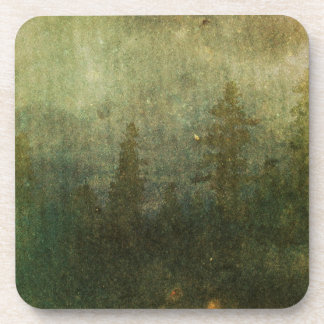 Posavasos Bosque de Pinos Grungy
