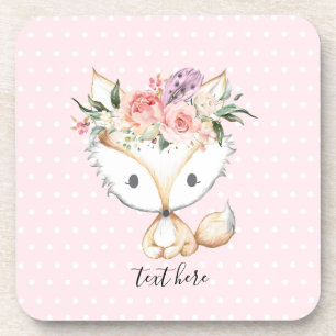 Posavasos bosque de zorros, lindo