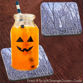 Posavasos Bosque en Crepúsculo