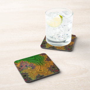 Posavasos Bosque fractal