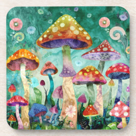Posavasos Bosque Mágico Mushroom