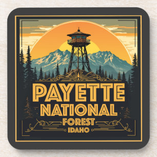 Posavasos Bosque nacional de Payette Idaho