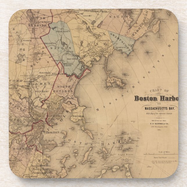 Posavasos Boston 1861 (Frente)