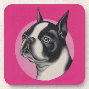 Posavasos Boston terrier