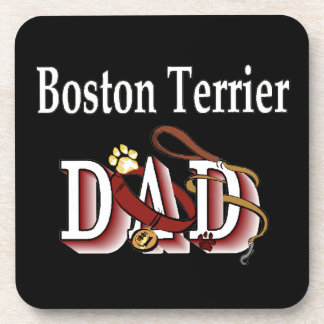 Posavasos Boston Terrier Dad