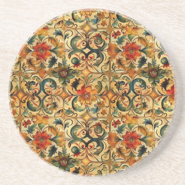 Posavasos Botánica de la Edad de Oro (Frente)