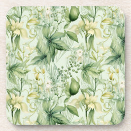 Posavasos Botanical Green Foliage - New Home Gif