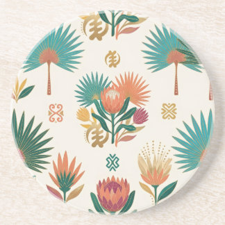 Posavasos Botánicos Tropicales Oasis Dorado