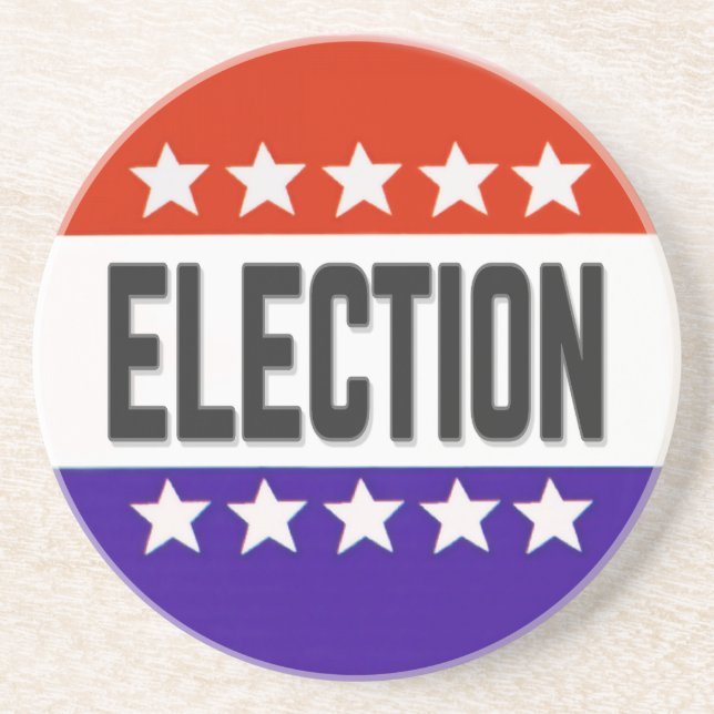 Posavasos botón Elección (Frente)