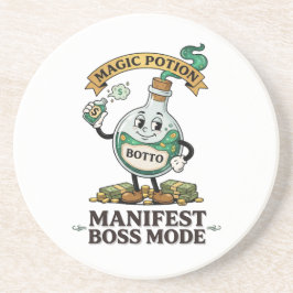 Posavasos Botto Manifest Modo Jefe Retro Cartoon Años 30 Pot
