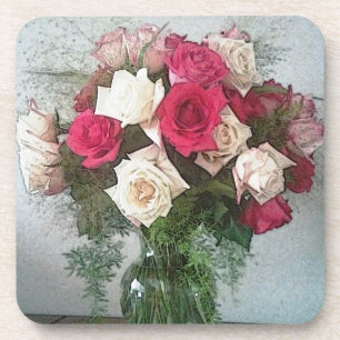 Posavasos Bouquet De Rosas