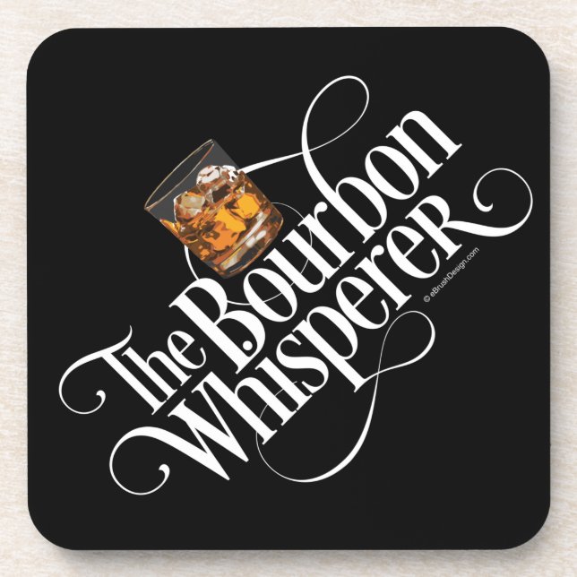 Posavasos Bourbon Whisperer Coaster (Frente)