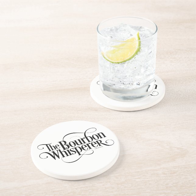 Posavasos Bourbon Whisperer Drink Coaster (Lado)