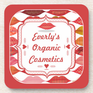 Posavasos Boutique de maquillaje moderno