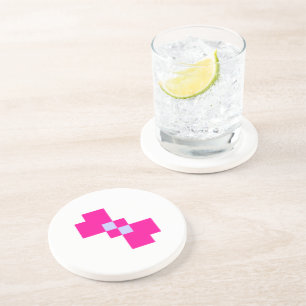 Posavasos Bow de píxeles de 8 bits