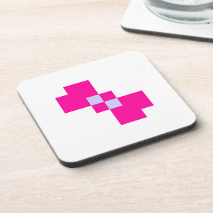Posavasos Bow de píxeles de 8 bits