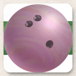 Posavasos Bowling Ball Pink