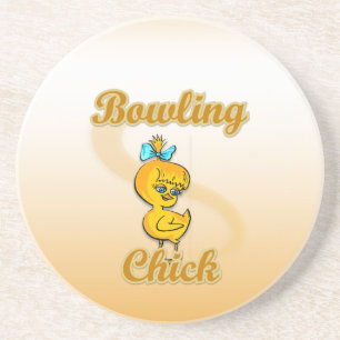 Posavasos Bowling Chick