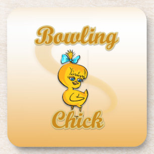 Posavasos Bowling Chick