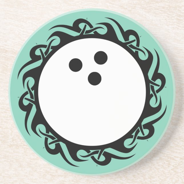 Posavasos BOWLING tribal (Frente)