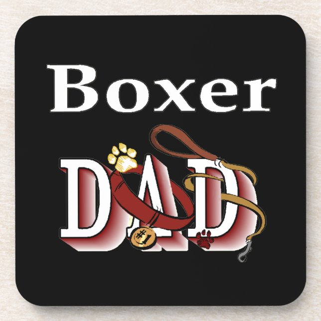 Posavasos Boxer Dad (Frente)