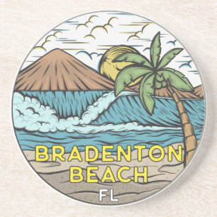 Posavasos Bradenton Beach Florida Arte de época