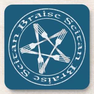 Posavasos Braise Seitan Vegan Pentagram (versión ligera)