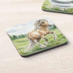 Posavasos Brana Pinto Palomino Acuarela Islandesa