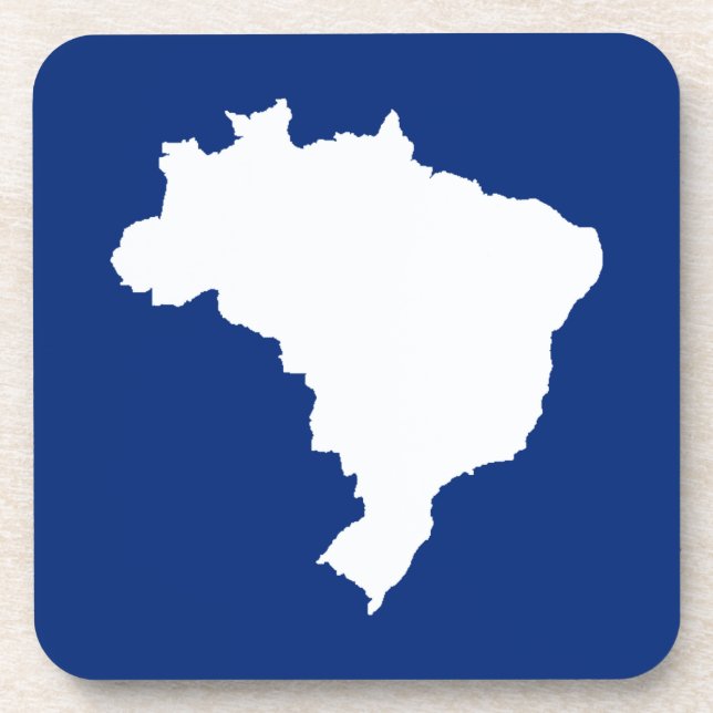 Posavasos Brasil: Festividad azul oceánica en Emporio Moffa (Frente)