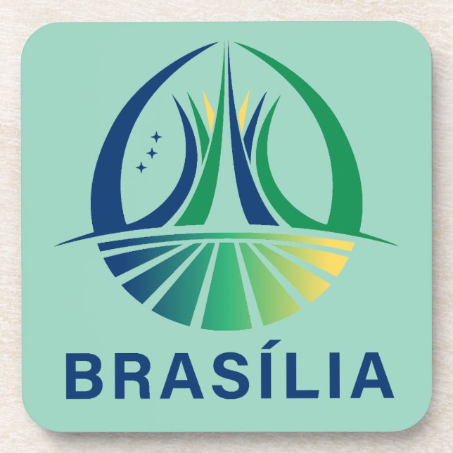 Posavasos Brasilia Capital de Brasil (Frente)
