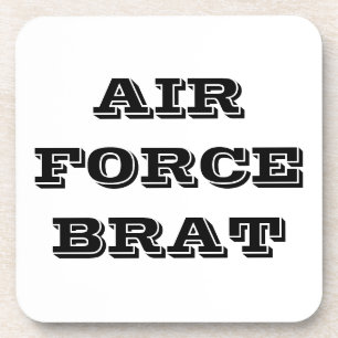 Posavasos Brat de la Fuerza Aérea Coaster Set