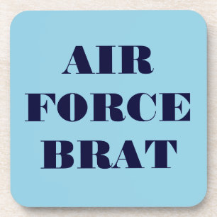 Posavasos Brat de la Fuerza Aérea Coaster Set
