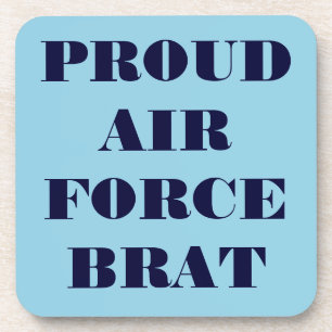 Posavasos Brat de la Fuerza Aérea Orgullosa