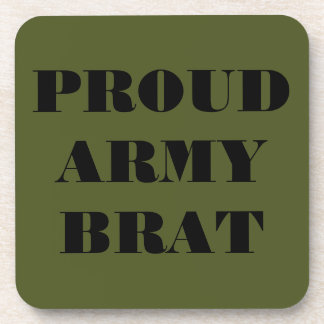 Posavasos Brat del Ejército Orgulloso