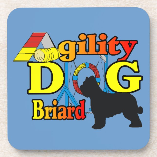 Posavasos Briard Agility (Frente)