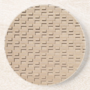 Posavasos Brick, Rock, Stone Series—Monstruo de ladrillo bla
