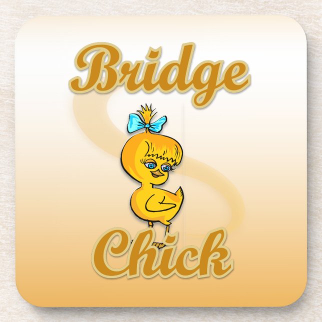 Posavasos Bridge Chick (Frente)