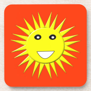Posavasos Bright Sunshine Cork Coaster