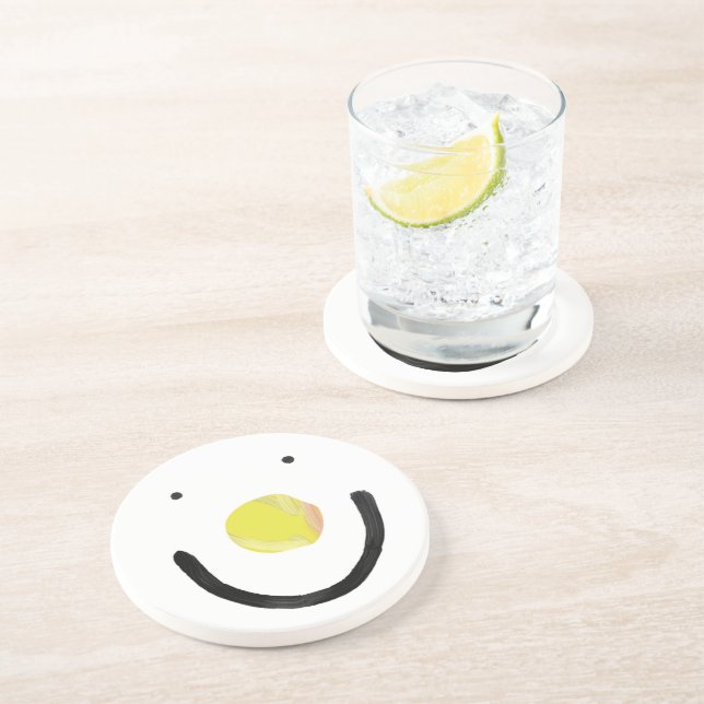 Posavasos Bright Times Sandstone Coaster (Lado)