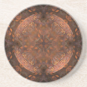Posavasos Brillo de Cobre Dorado
