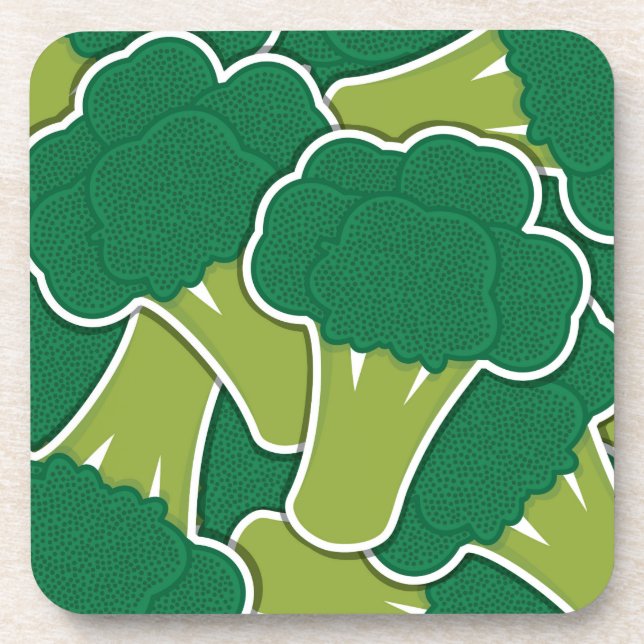 Posavasos Broccoli funky (Frente)