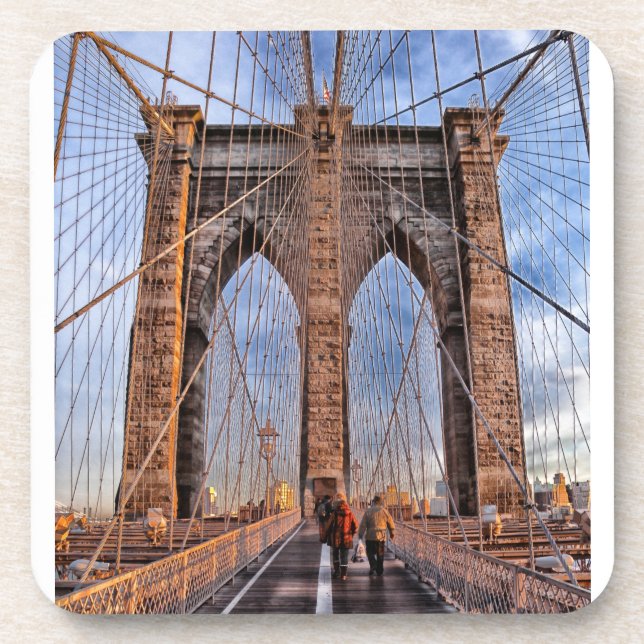 Posavasos Brooklyn Bridge New York (Frente)